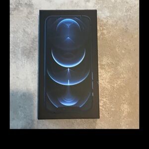 iPhone 12 Pro Pacific Blue Empty Box